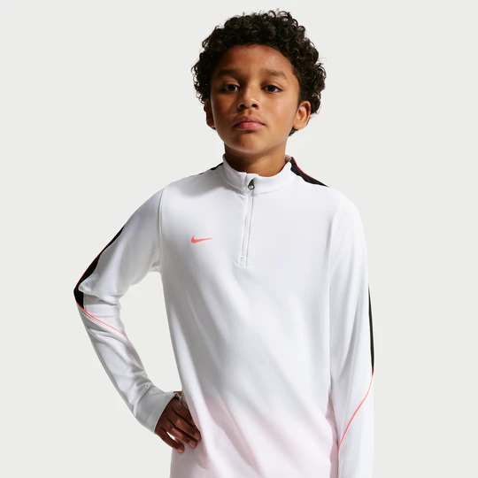Zdjęcie produktu Treningowa koszulka piłkarska z dzianiny dla dużych dzieci Nike Dri-FIT Strike - Biel
