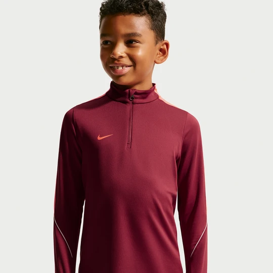 Zdjęcie produktu Treningowa koszulka piłkarska z dzianiny dla dużych dzieci Nike Dri-FIT Strike - Czerwony