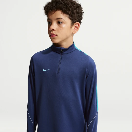 Zdjęcie produktu Treningowa koszulka piłkarska z dzianiny dla dużych dzieci Nike Dri-FIT Strike - Niebieski