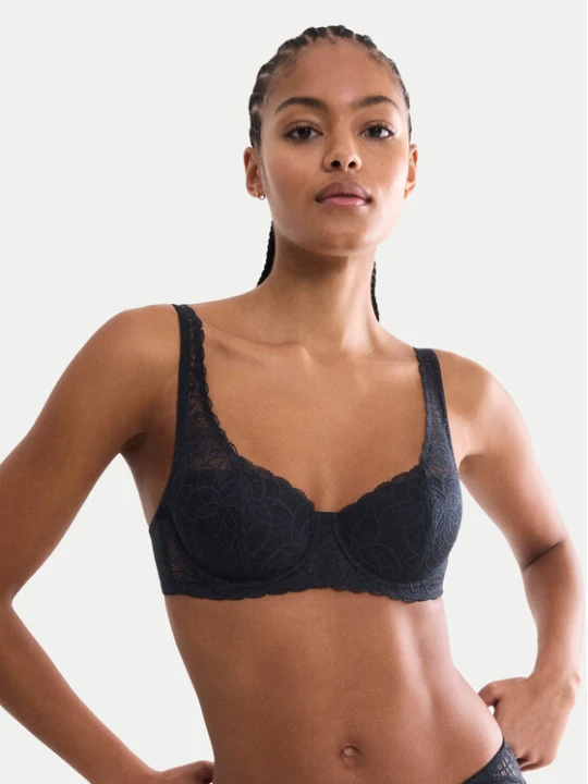 Zdjęcie produktu Triumph Biustonosz balkonetka Amourette Graphic 10228981 Czarny