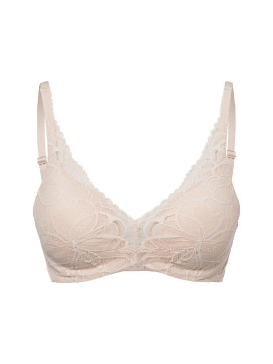 Zdjęcie produktu Triumph Biustonosz na fiszbinach - Body Make-Up Illusion Lace Kobiety beżowy