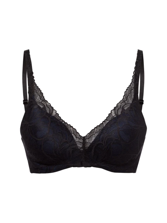 Zdjęcie produktu Triumph Biustonosz na fiszbinach - Body Make-Up Illusion Lace Kobiety czarny