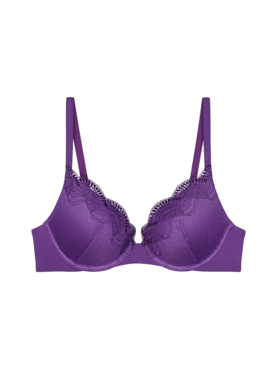 Zdjęcie produktu Triumph Biustonosz na fiszbinach - Comfort Glam Kobiety Sztuczne włókno lila