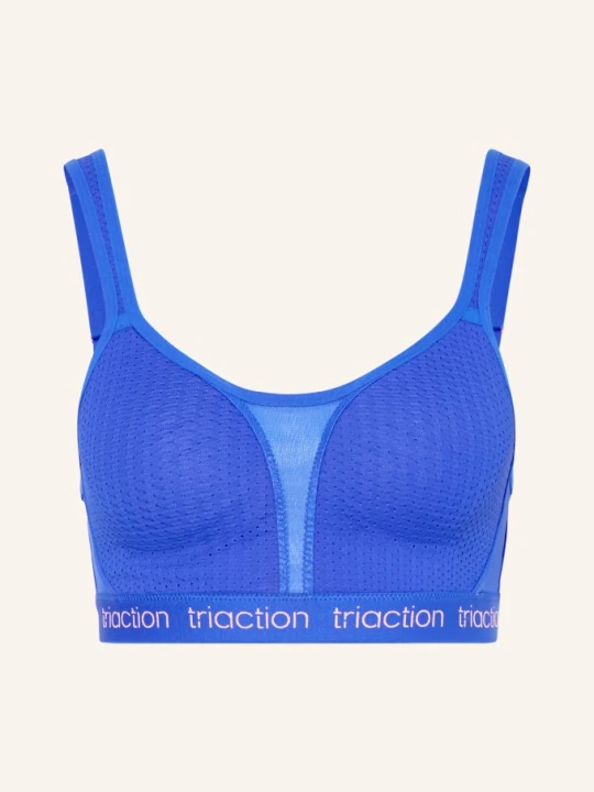 Zdjęcie produktu Triumph Biustonosz Sportowy Triaction Energy Lite Z Siateczką blau beżowy