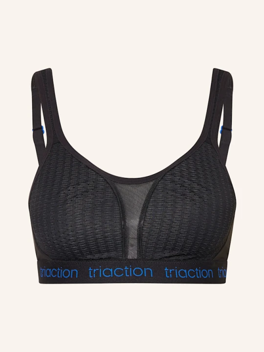 Zdjęcie produktu Triumph Biustonosz Sportowy Triaction Energy Lite Z Siateczką schwarz CZARNY