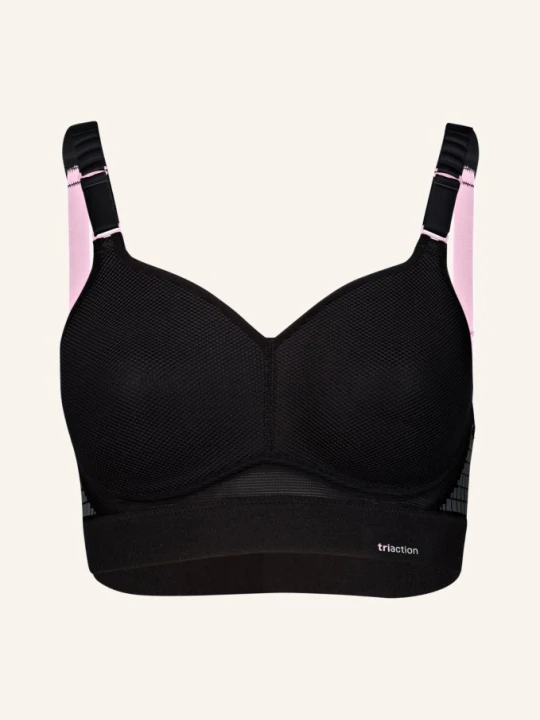 Zdjęcie produktu Triumph Biustonosz Sportowy Triaction Hybrid Lite Z Siateczką schwarz CZARNY