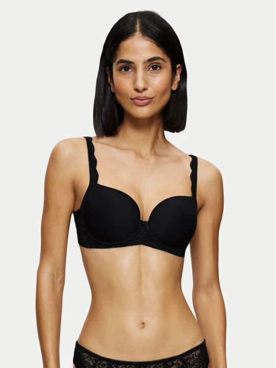 Zdjęcie produktu Triumph Biustonosz z fiszbiną Amourette 10214770 Czarny