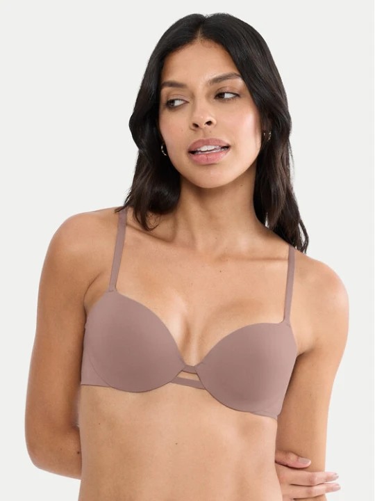 Zdjęcie produktu Triumph Biustonosz z fiszbiną Body Make-Up Illusion 10226401 Brązowy