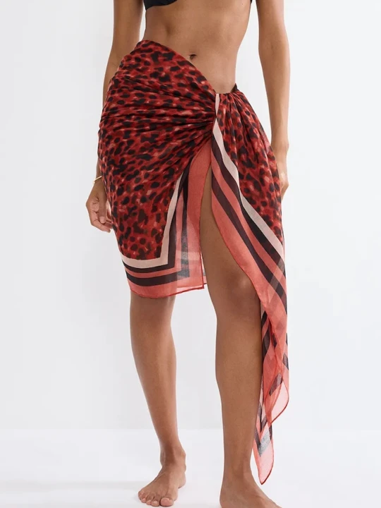 Zdjęcie produktu Triumph pareo damskie Beach MyWear czerwony