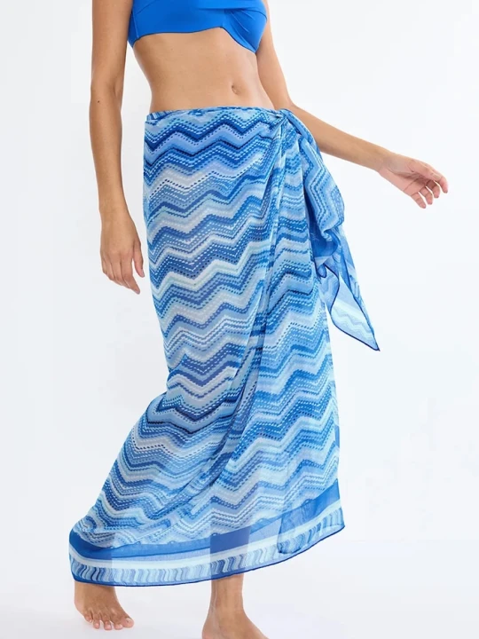 Zdjęcie produktu Triumph pareo damskie Beach MyWear niebieski
