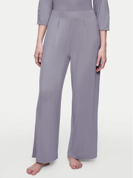 Zdjęcie produktu Triumph Spodnie piżamowe Aura Spotlight 10221403 Szary Relaxed Fit