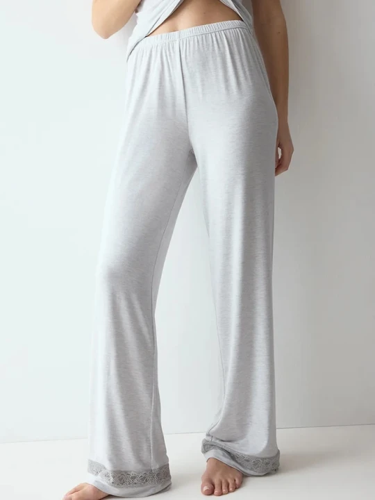 Zdjęcie produktu Triumph spodnie piżamowe damskie z modalem Comfort Allure szary