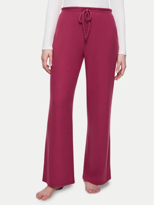 Zdjęcie produktu Triumph Spodnie piżamowe Mix&Match 10225049 Bordowy Regular Fit