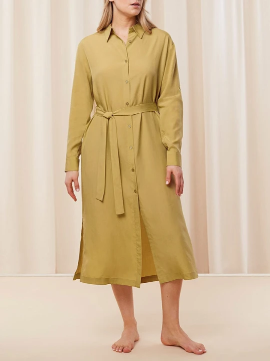 Zdjęcie produktu Triumph Sukienka "Thermal MyWear" w kolorze khaki rozmiar: 38