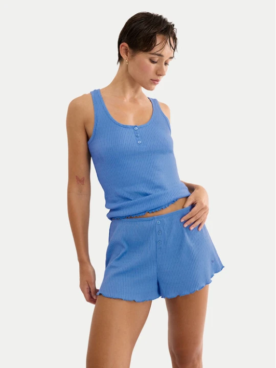 Zdjęcie produktu Triumph Szorty piżamowe Mix & Match 10227205 Niebieski Regular Fit