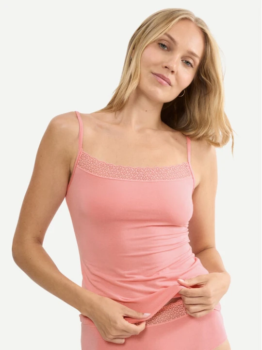 Zdjęcie produktu Triumph Top Feel Of Modal 10221654 Różowy Slim Fit