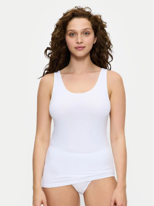 Zdjęcie produktu Triumph Top Sense Of Cotton 10224974 Biały Slim Fit