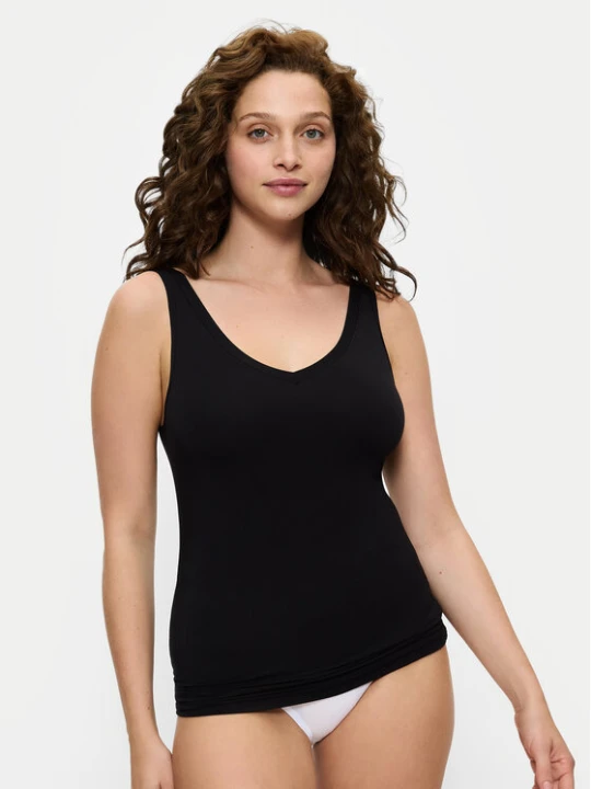 Zdjęcie produktu Triumph Top Sense Of Modal 10224796 Czarny Slim Fit