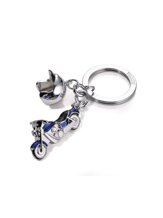 Zdjęcie produktu Troika Brelok "Key Cruising" w kolorze srebrno-niebieskim do kluczy rozmiar: onesize