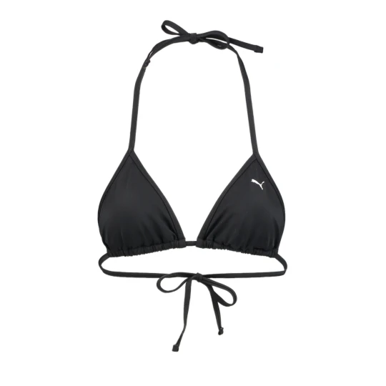 Zdjęcie produktu Trójkątny biustonosz bikini PUMA Swim, Odzież, Czarny