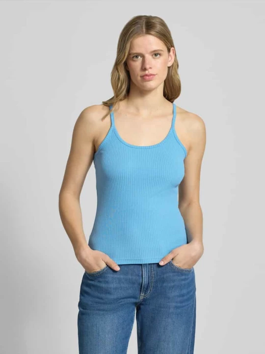 Zdjęcie produktu Trójkątny top na ramiączkach z mieszanki bawełny, krój slim fit Marc O'Polo