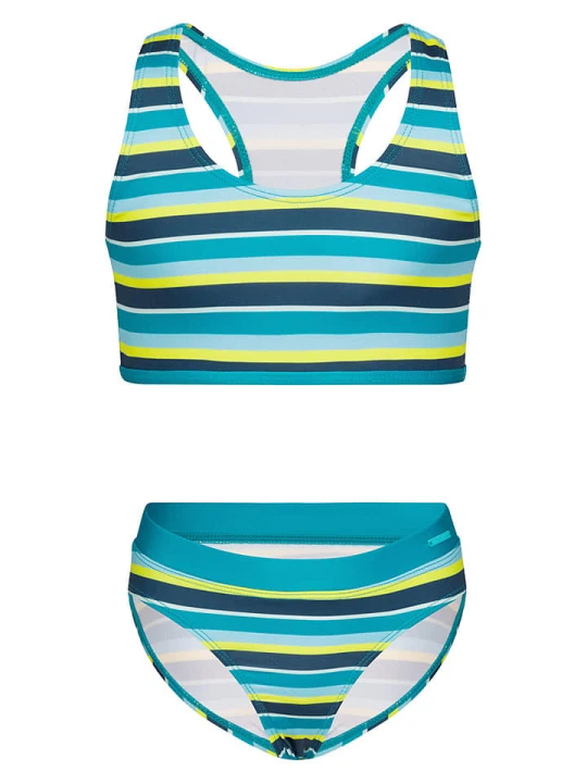 Zdjęcie produktu Trollkids Bikini "Kvalvika" w kolorze turkusowym rozmiar: 146