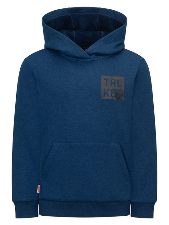 Zdjęcie produktu Trollkids Bluza "Rosfjord" w kolorze granatowym rozmiar: 140