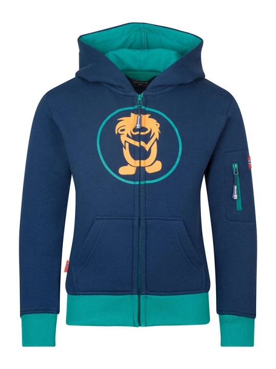 Zdjęcie produktu Trollkids Bluza "Sognefjord T" w kolorze niebiesko-błękitnym rozmiar: 98
