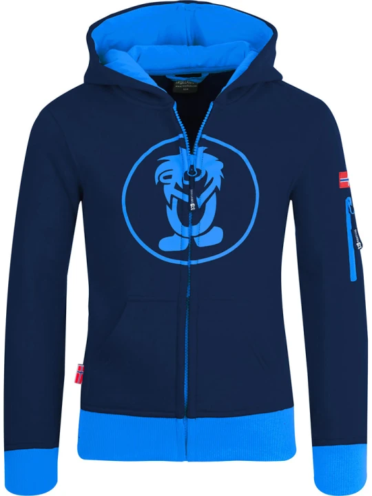 Zdjęcie produktu Trollkids Bluza "Sortland" w kolorze granatowym rozmiar: 164