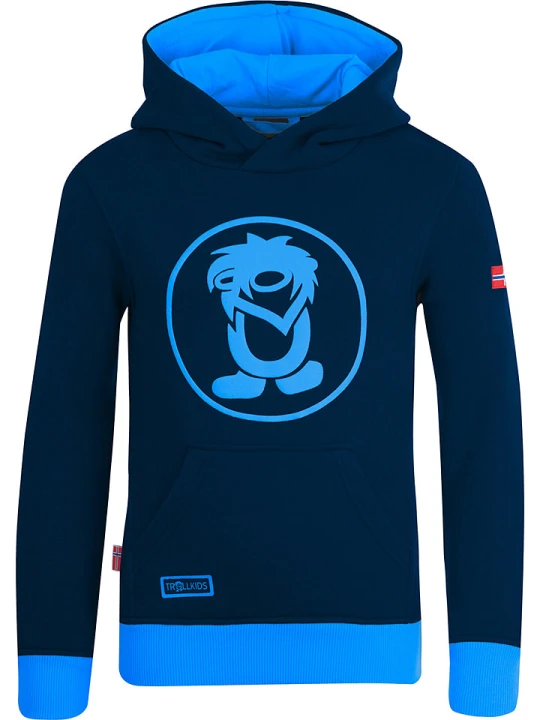Zdjęcie produktu Trollkids Bluza "Troll" w kolorze granatowo-niebieskim rozmiar: 140