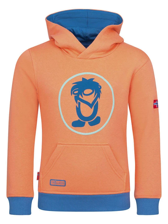 Zdjęcie produktu Trollkids Bluza "Troll" w kolorze pomarańczowym rozmiar: 152