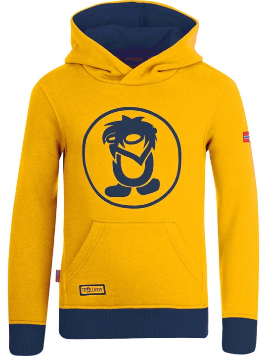 Zdjęcie produktu Trollkids Bluza "Troll" w kolorze żółtym rozmiar: 92