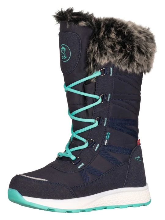 Zdjęcie produktu Trollkids Kozaki zimowe "Hemsedal Winter Boots XT" w kolorze granatowym rozmiar: 29