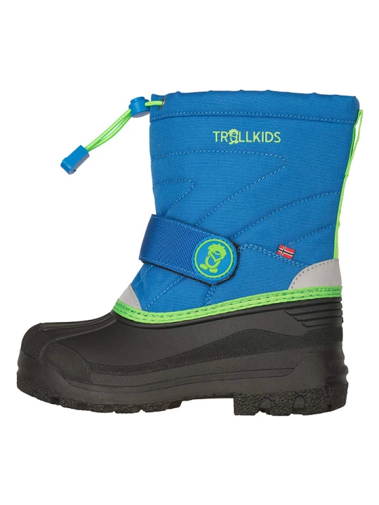 Zdjęcie produktu Trollkids Botki zimowe "Telemark" w kolorze niebieskim rozmiar: 28
