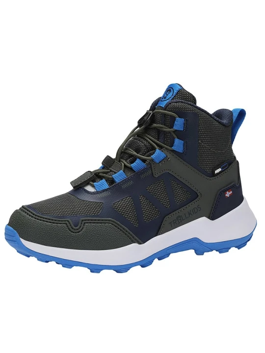 Zdjęcie produktu Trollkids Buty trekkingowe "Oppland Hiker" w kolorze granatowym rozmiar: 29