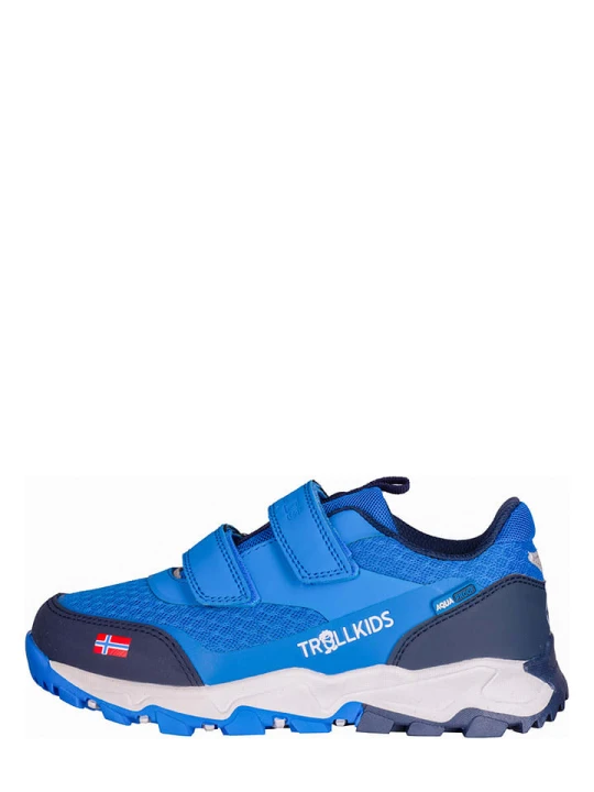 Zdjęcie produktu Trollkids Buty trekkingowe "Preikestolen" w kolorze niebieskim rozmiar: 31