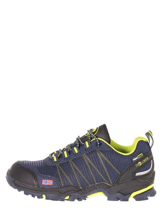 Zdjęcie produktu Trollkids Buty trekkingowe "Trolltunga Hiker Low" w kolorze granatowym rozmiar: 31