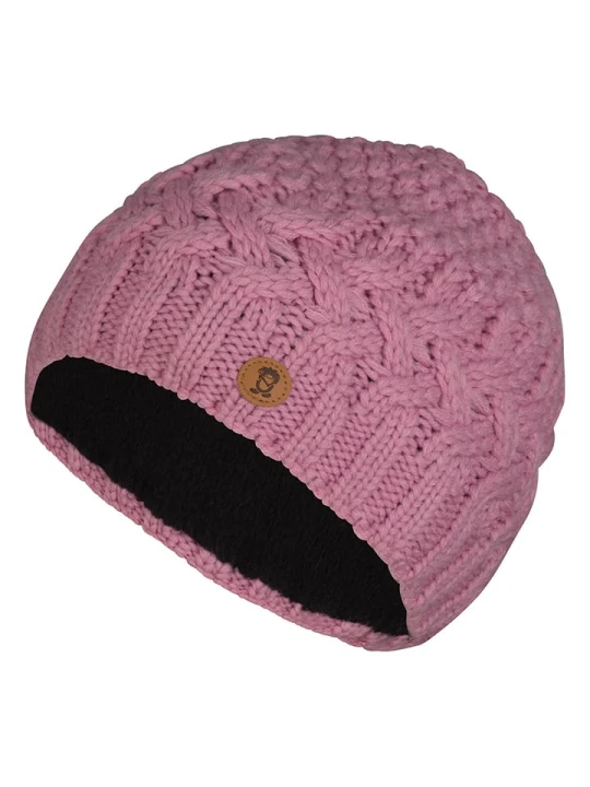 Zdjęcie produktu Trollkids Czapka beanie "Rauland" w kolorze jasnoróżowym rozmiar: 52-56 cm