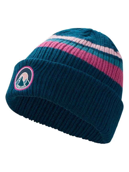 Zdjęcie produktu Trollkids Czapka beanie "Spitsbergen" w kolorze granatowym rozmiar: 48-52 cm