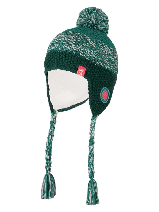 Zdjęcie produktu Trollkids Czapka "Borgund" w kolorze zielonym rozmiar: 48-52 cm