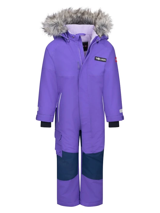 Zdjęcie produktu Trollkids Kombinezon zimowy "Kirkenes" w kolorze fioletowym rozmiar: 110