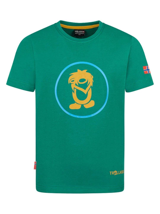 Zdjęcie produktu Trollkids Koszulka funkcyjna "Troll" w kolorze turkusowym rozmiar: 92