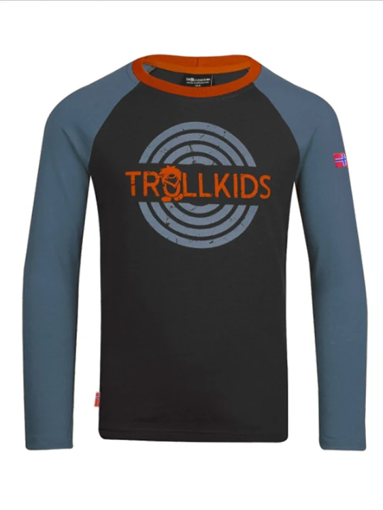 Zdjęcie produktu Trollkids Koszulka "Preikestolen" w kolorze granatowo-błękitnym rozmiar: 140