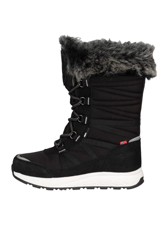 Zdjęcie produktu Trollkids Kozaki zimowe "Hemsedal Winter Boots XT" w kolorze czarnym rozmiar: 39