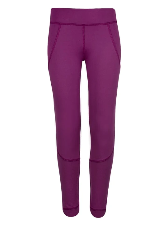 Zdjęcie produktu Trollkids Legginsy termiczne "Rondane" w kolorze fioletowym rozmiar: 104