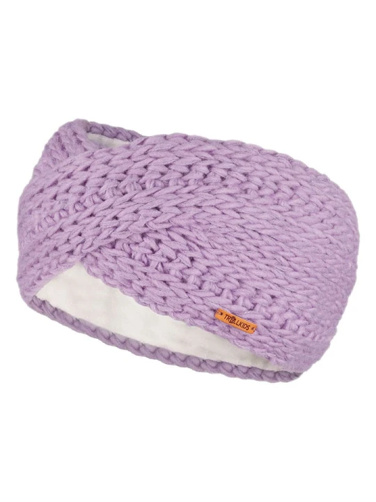 Zdjęcie produktu Trollkids Opaska "Winter" w kolorze fioletowym na czoło rozmiar: 52-56 cm