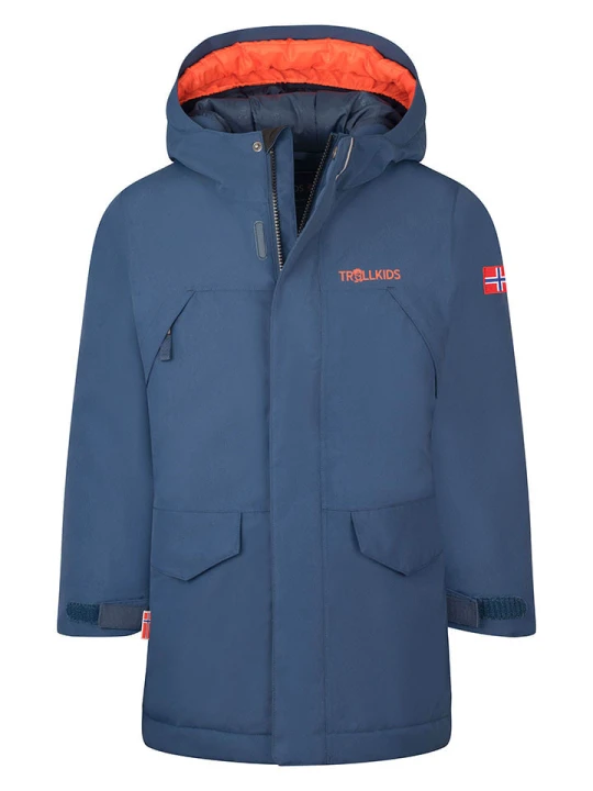 Zdjęcie produktu Trollkids Parka "Harstad" w kolorze granatowym rozmiar: 110