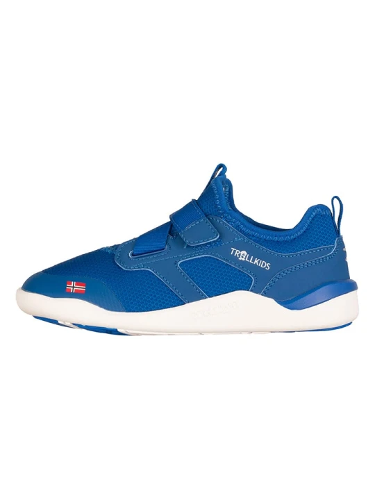 Zdjęcie produktu Trollkids Sneakersy "Bergen" w kolorze niebieskim do chodzenia na boso rozmiar: 36