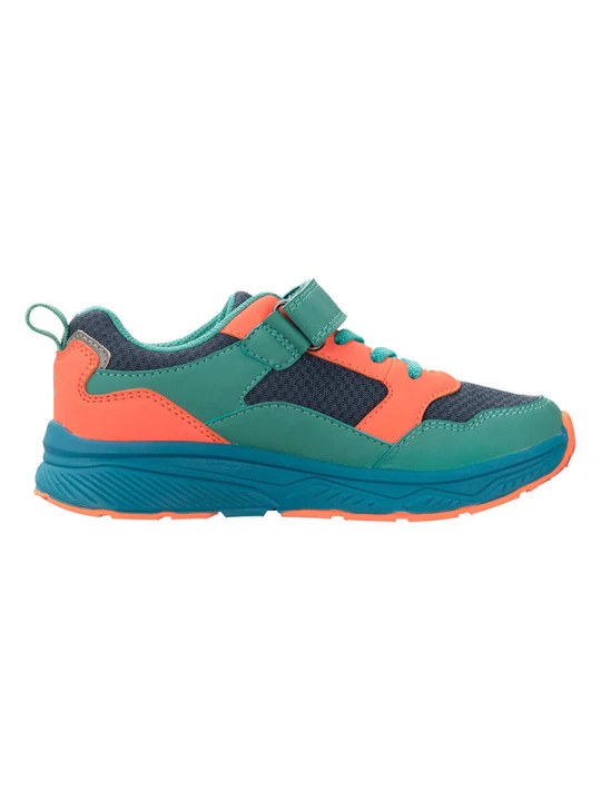 Zdjęcie produktu Trollkids Sneakersy "Haugesund" w kolorze zielono-pomarańczowym rozmiar: 35