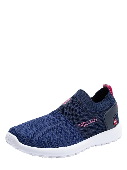 Zdjęcie produktu Trollkids Sneakersy "Oslo" w kolorze granatowym rozmiar: 39